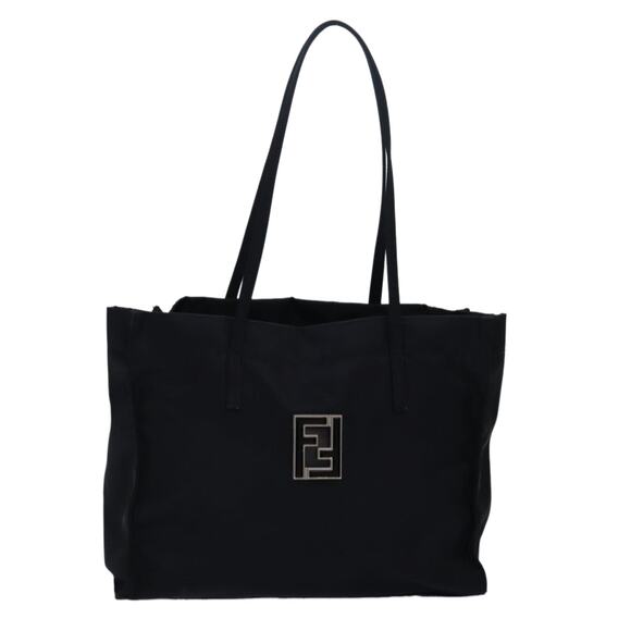 FENDI Tote Bag Nylon Black - Picture 1 of 12